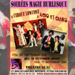 17/11/2017 Dernière soirée Magie Burlesque au Théâtre Le 57